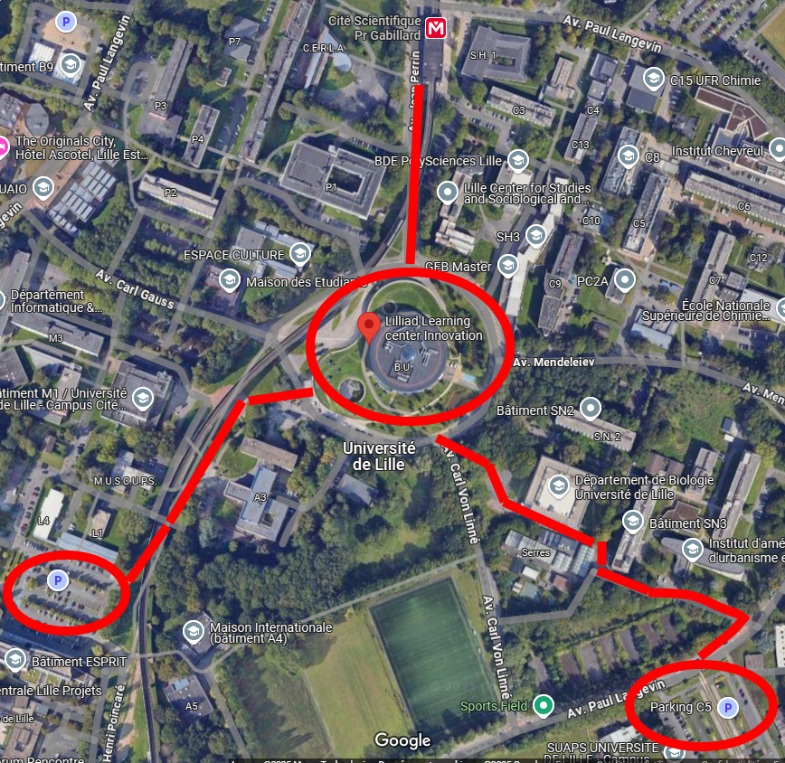 Location and parking